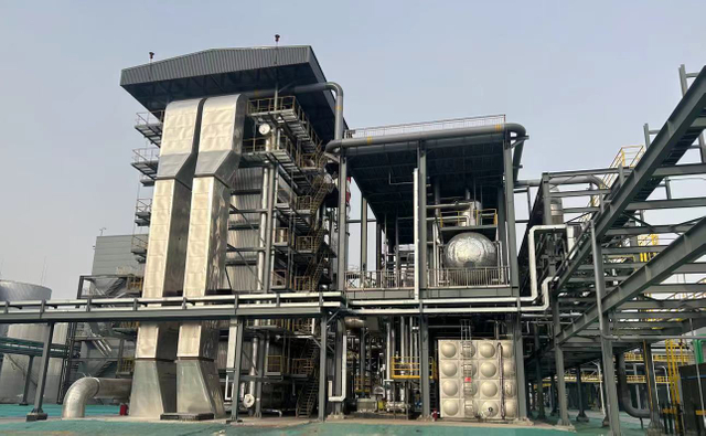 國邦藥業120噸燃天然氣鍋爐1